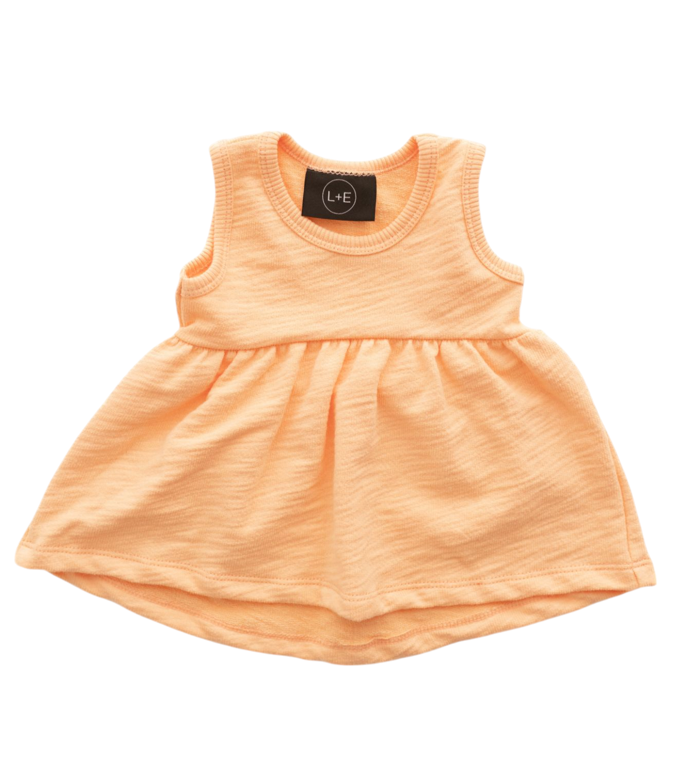 Peplum - Peach Sunset