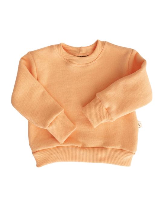 Crewneck Sweatshirt - Peach Sunset