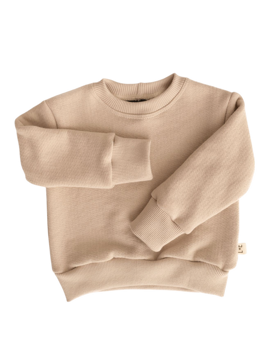 Crewneck Sweatshirt - White Sand